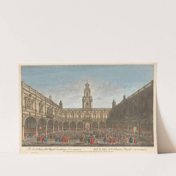 The Inside View of the Royal Exchange at London by Thomas Bowles III