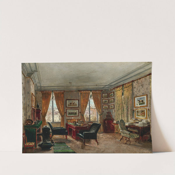 The Interior of a Horse Lover’s Home (1850) by Charles Ligny