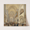 The Interior Of Roskilde Cathedral by Ditlev Martens
