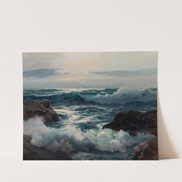 The Invading Surf by Frederick Judd Waugh