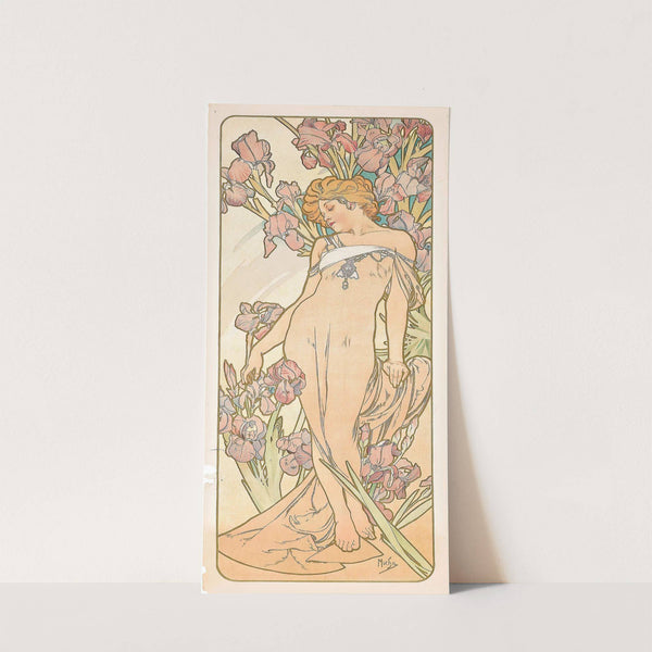 The Iris (1897) by Alphonse Mucha