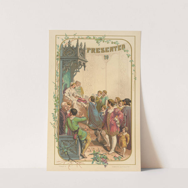 The Iris; Presented to (1851) by Christian Schussele