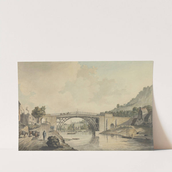 The Iron Bridge, Coalbrookdale by Thomas Frederick Burney