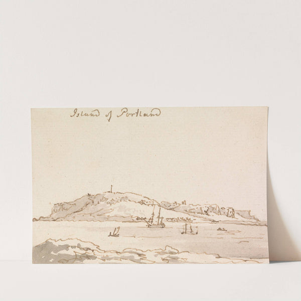 The Island of Portland by Philip James de Loutherbourg