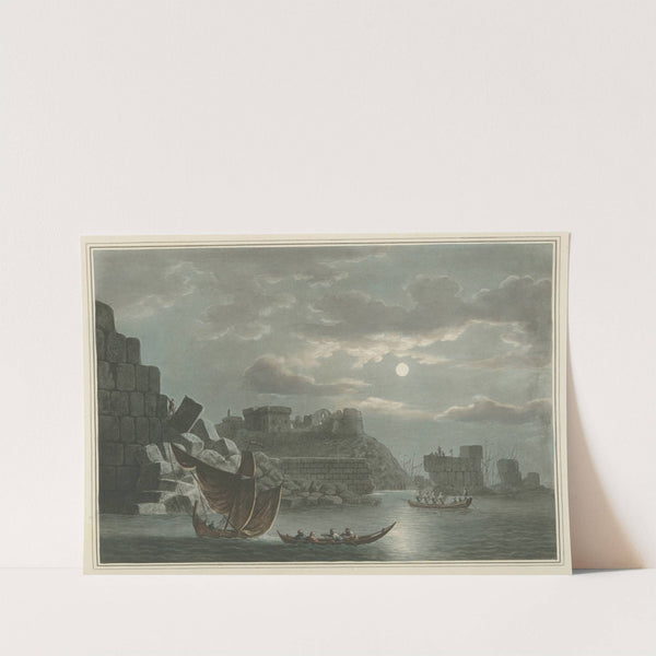 The Island of Tortosa by Luigi Mayer