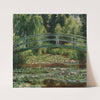 The Japanese Footbridge and the Water Lily Pool, Giverny (1899) by Claude Monet