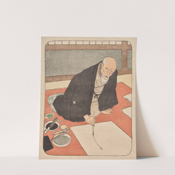 The Japanese Painter (1900-1901) by Emil Orlik