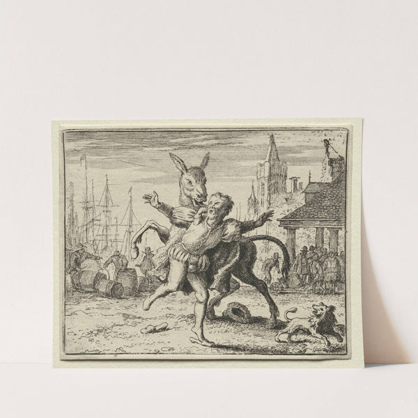The Jealous Ass (1650–1675) by Allaert van Everdingen