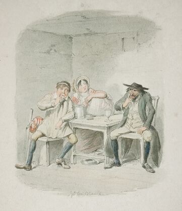 The Jew and Morris Bosle Begin to Understand Each Other