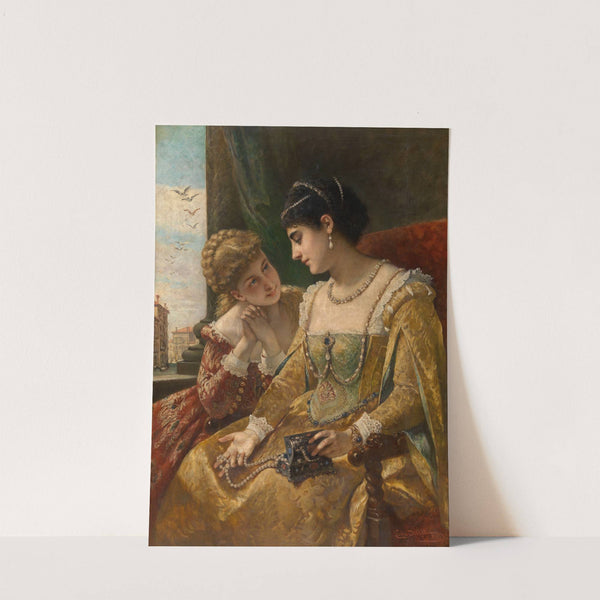 The Jewels of the Bride. Venetian Women in the Sixteenth Century by Cesare Félix Georges Dell' Acqua