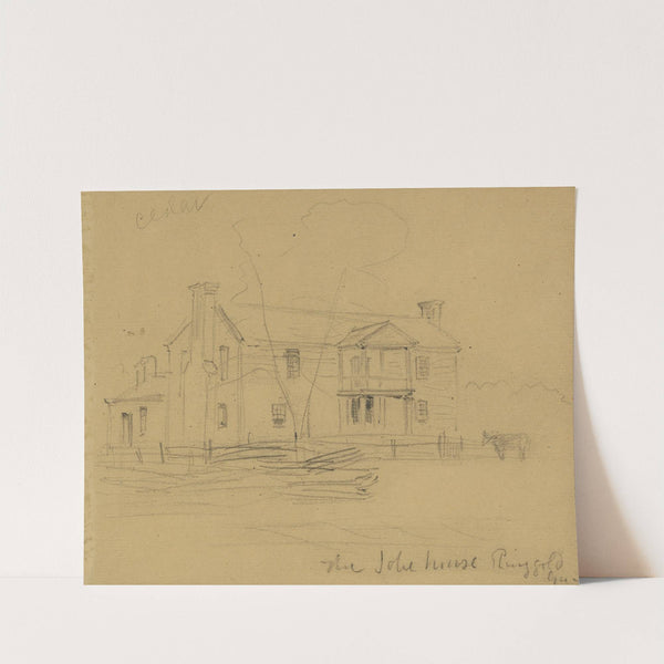 The Jobe house. Ringgold, Ga. by Alfred Rudolph Waud