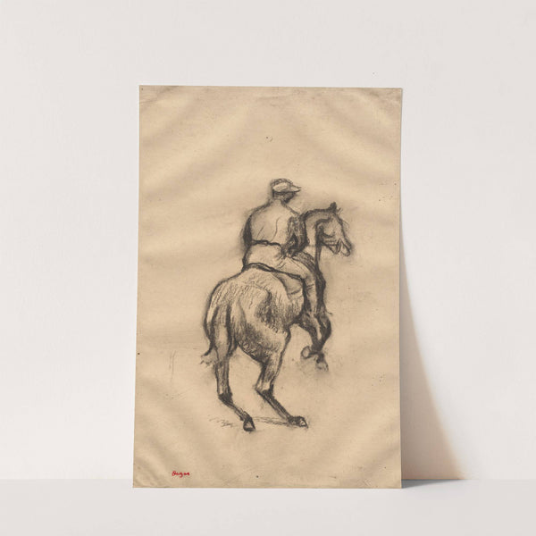 The Jockey (c. 1885–1900) by Edgar Degas