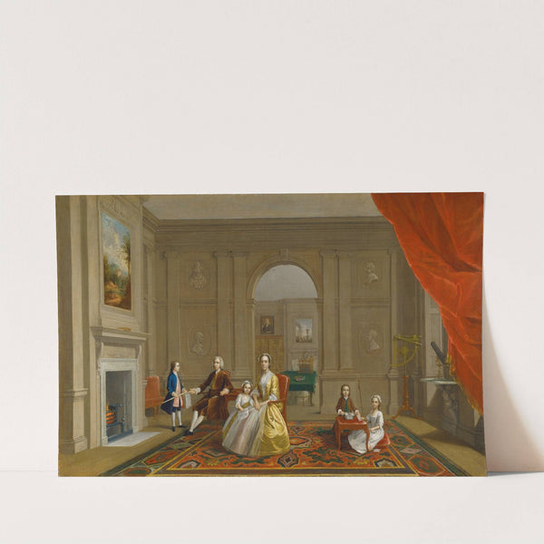 The John Bacon Family (1742 - 1743) by Arthur Devis