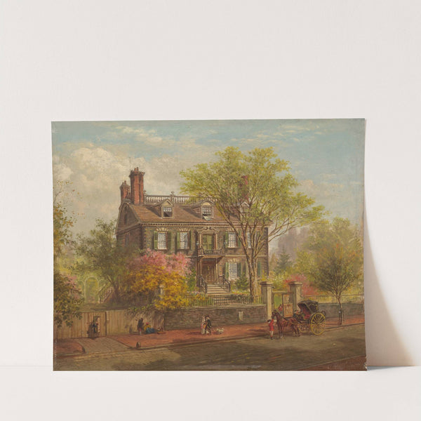 The John Hancock House by Edward Lamson Henry