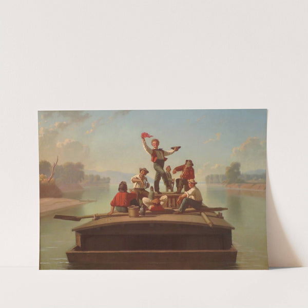The Jolly Flatboatman (1877-78) by George Caleb Bingham