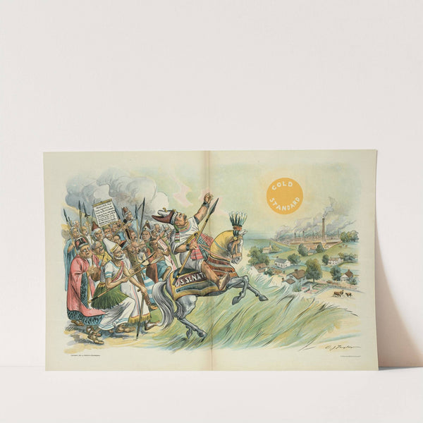 The Joshua of our silly senate in his great act of trying to make the sun stand still by Charles Jay Taylor