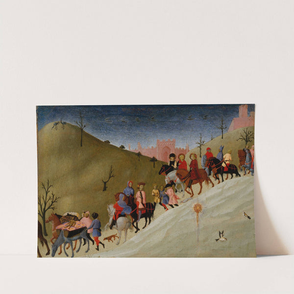 The Journey of the Magi by Sassetta