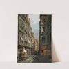 The Judengasse in Frankfurt am Main by Gereon Pape