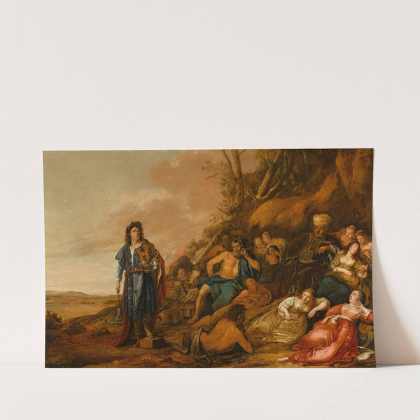 The Judgement of Midas in the Contest between Apollo and Pan (1665) by Pieter Codde