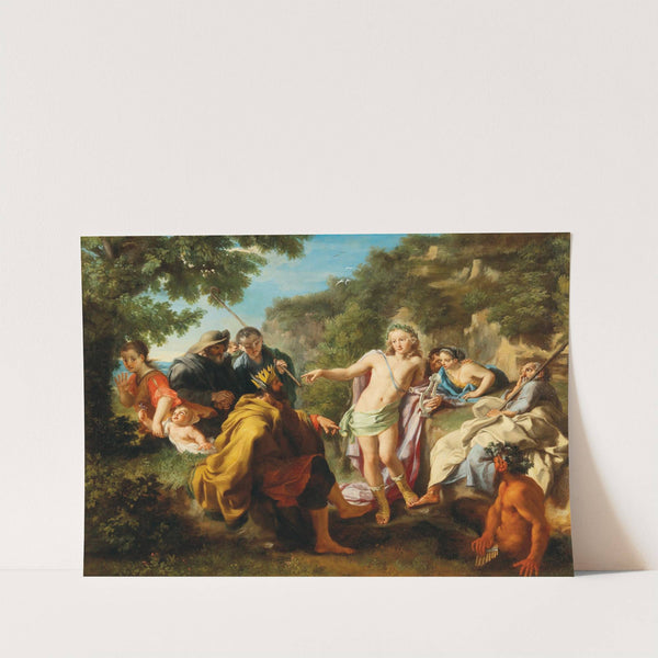 The Judgement of Midas by Pietro Bianchi