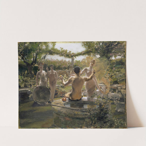 The Judgement of Paris (1891) by Albert von Keller