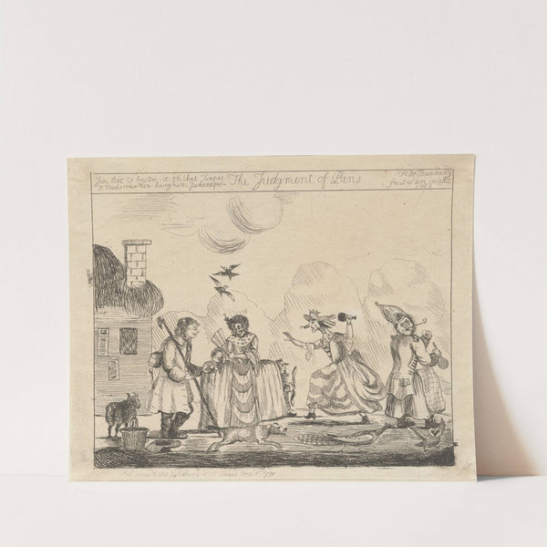 The Judgement of Paris by Henry William Bunbury