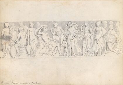 The Judgement of Paris, Villa Doria Pamphili, Outside Rome
