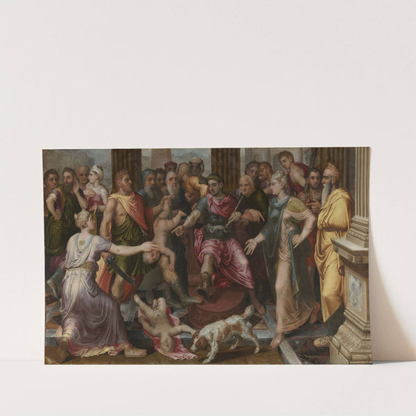 The Judgement of Solomon (1547) by Frans Floris