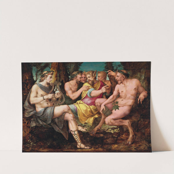 The Judgment Of Midas by Francesco Primaticcio