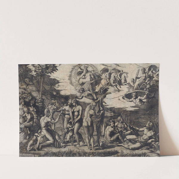The Judgment of Paris by Marcantonio Raimondi