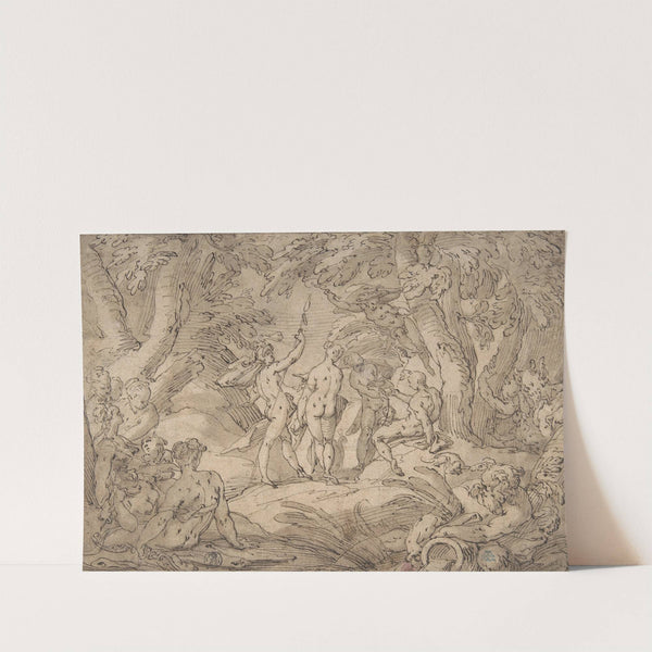 The Judgment of Paris by Abraham Bloemaert