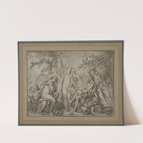 The Judgment of Paris (ca 1755-1760) by François Boucher