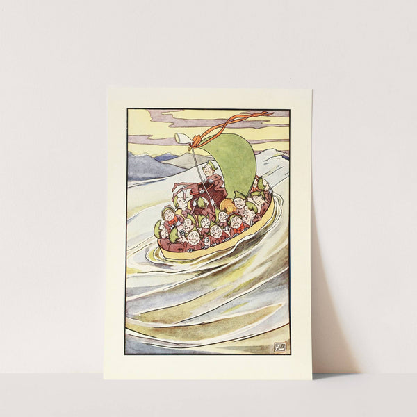 The jumblies and other nonsense verses Pl.1 (1910) by Leonard Leslie Brooke