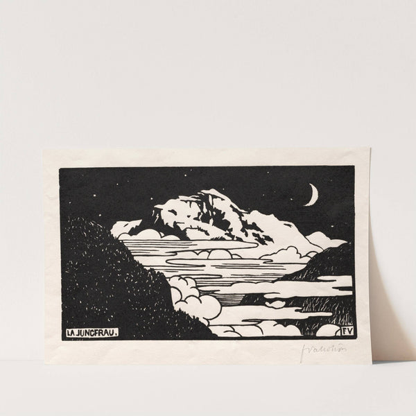 The Jungfrau (1892) by Félix Vallotton