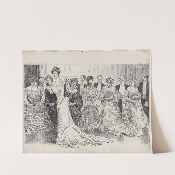 The jury disagrees (1904) by Charles Dana Gibson