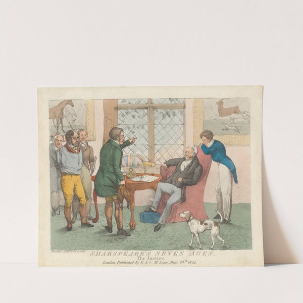 The Justice (1824) by Henry Thomas Alken