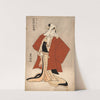 The kabuki actor Iwai Hanshiro V as the entertainer (geiko) Kashiku by Utagawa Toyokuni I