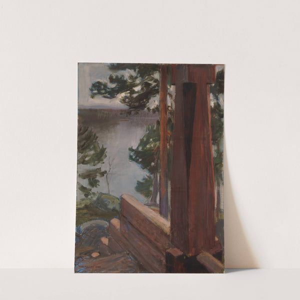 The Kalela Porch (1900) by Akseli Gallen-Kallela