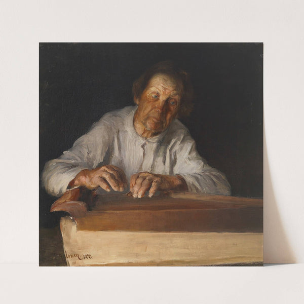 The Kantele Player (1892) by Pekka Halonen