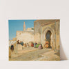 The Kasbah Gate, Tangiers by Georges Bretegnier