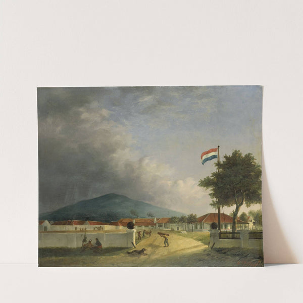 The Kedawong Sugar Factory near Pasuruan, Java by H.Th. Hesselaar