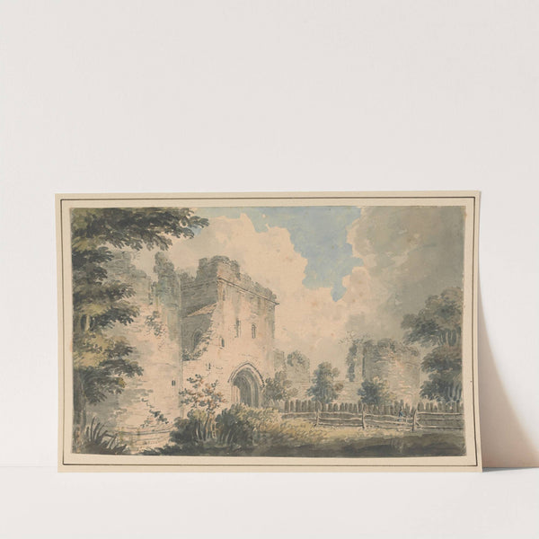 The Keep, Porchester Castle by Edward Dayes