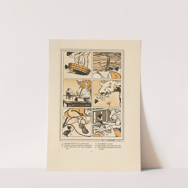 The keg moved as if it had legs by Jean de Bosschère