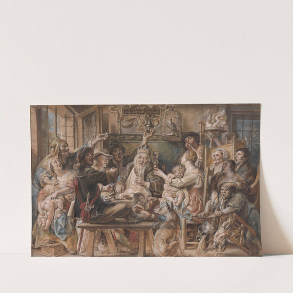 The King Drinks by Jacob Jordaens