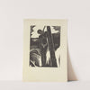 The king have soldiers take Haman and hang him by the neck (1946) by Letterio Calapai