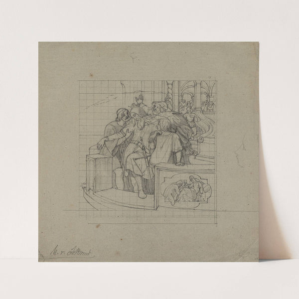 The King of Thule (second or third quarter 1800s) by Moritz von Schwind