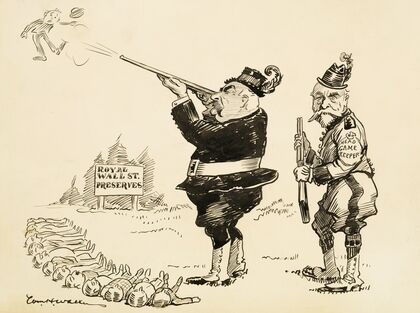 The King says James R. Kenne knows the game better than any other subject (1910) — size preview