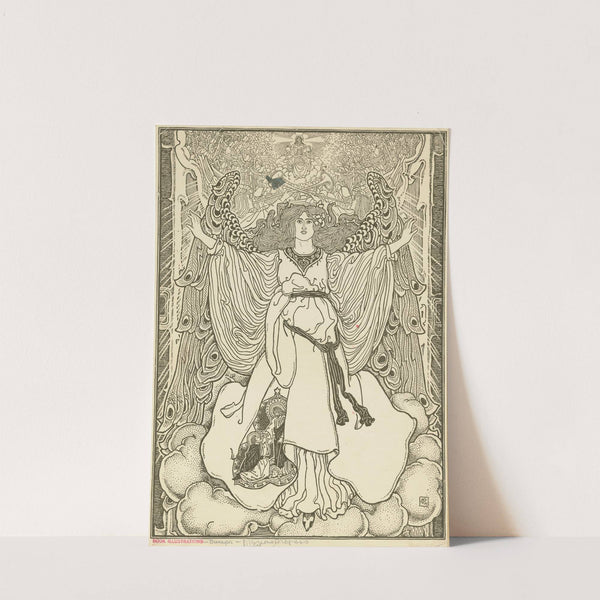 The king then commanded to open the gate by George Woolliscroft Rhead