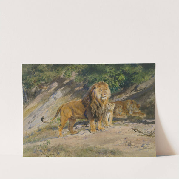 The King Watches by Rosa Bonheur
