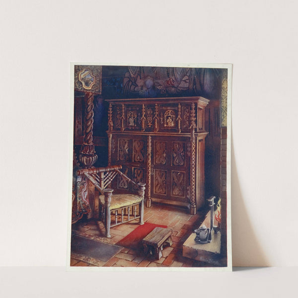 The 'king's room,' Oxburgh Hall, Norfolk by Edwin Foley